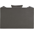 Meridian Furniture Everett Grey Chenille Fabric Upholstered Chair