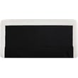Meridian Furniture Blair Cream Chenille Fabric Upholstered King Bed