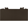 Meridian Furniture Everett Brown Chenille Fabric Upholstered Loveseat