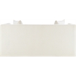 Meridian Furniture Everett Cream Chenille Fabric Upholstered Loveseat