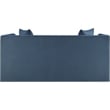 Meridian Furniture Everett Light Blue Chenille Fabric Upholstered Loveseat