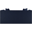 Meridian Furniture Everett Navy Chenille Fabric Upholstered Loveseat