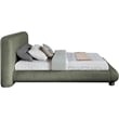 Meridian Furniture Blair Green Chenille Fabric Upholstered King Bed