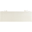 Meridian Furniture Everett Cream Chenille Fabric Upholstered Sofa