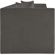 Meridian Furniture Everett Grey Chenille Fabric Upholstered Sofa
