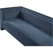 Meridian Furniture Everett Light Blue Chenille Fabric Upholstered Sofa