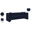 Meridian Furniture Everett Navy Chenille Fabric Upholstered Sofa