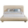 Meridian Furniture Blair Beige Chenille Fabric Upholstered King Bed