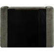 Meridian Furniture Modena Green Chenille Fabric Upholstered Twin Bed