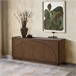 Meridian Furniture Everson Brown Oak Veneer And Solid Wood Sideboard/Buffet