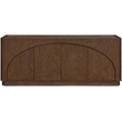 Meridian Furniture Everson Brown Oak Veneer And Solid Wood Sideboard/Buffet