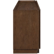 Meridian Furniture Everson Brown Oak Veneer And Solid Wood Sideboard/Buffet