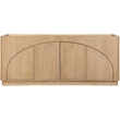 Meridian Furniture Everson Natural Oak Veneer And Solid Wood Sideboard/Buffet