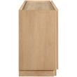 Meridian Furniture Everson Natural Oak Veneer And Solid Wood Sideboard/Buffet