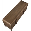 Meridian Furniture Harmony Brown Oak Veneer And Solid Wood Sideboard/Buffet