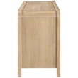 Meridian Furniture Harmony Natural Oak Veneer And Solid Wood Sideboard/Buffet