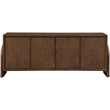 Meridian Furniture Elanor Brown Oak Veneer And Solid Wood Sideboard/Buffet