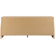 Meridian Furniture Elanor Natural Oak Veneer And Solid Wood Sideboard/Buffet