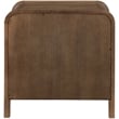 Meridian Furniture Harmony Brown Oak Veneer And Solid Wood Night Stand