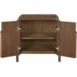 Meridian Furniture Harmony Brown Oak Veneer And Solid Wood Night Stand