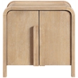 Meridian Furniture Harmony Natural Oak Veneer And Solid Wood Night Stand