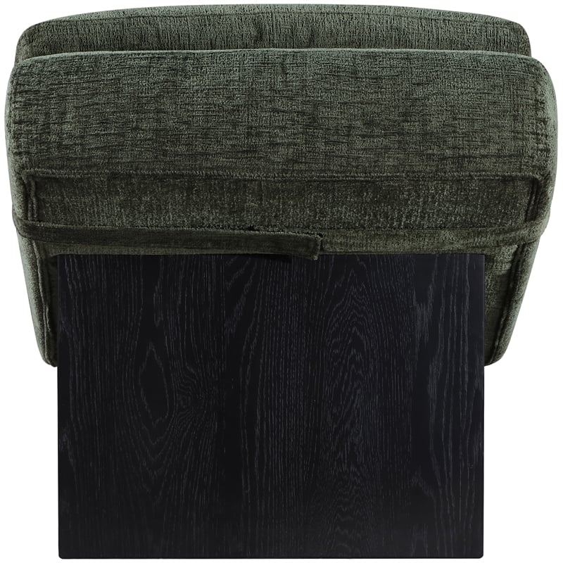 Meridian Furniture Marcella Green Polyester Chaise Lounge