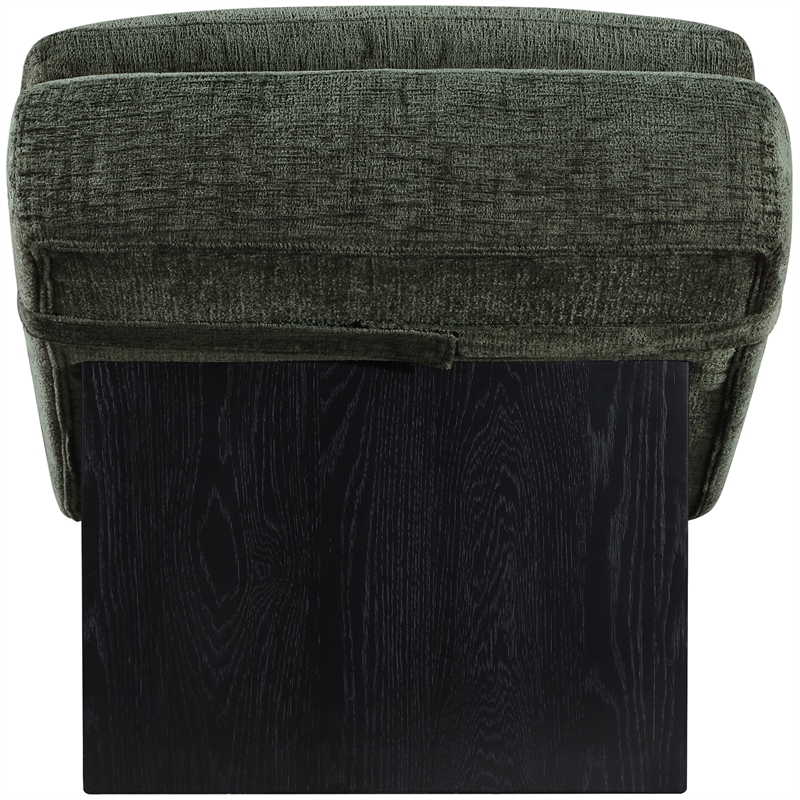 Meridian Furniture Marcella Green Polyester Chaise Lounge