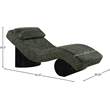 Meridian Furniture Marcella Green Polyester Chaise Lounge