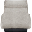 Meridian Furniture Marcella Grey Polyester Chaise Lounge