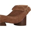 Meridian Furniture Marcella Cognac Polyester Chaise Lounge
