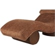 Meridian Furniture Marcella Cognac Polyester Chaise Lounge