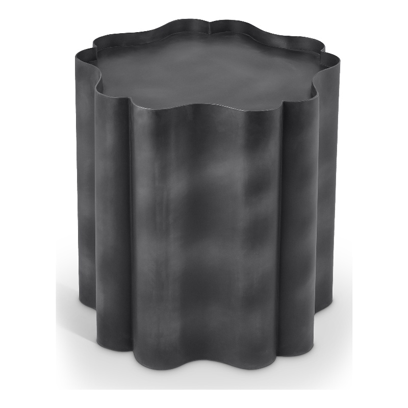 Meridian Furniture Eloise Black Iron End Table