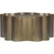 Meridian Furniture Eloise Brass Iron Coffee Table