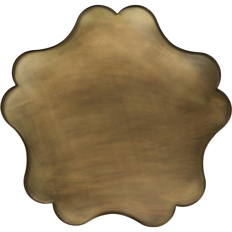 Meridian Furniture Eloise Brass Iron Coffee Table