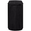 Meridian Furniture Astrid Black Rubberwood Oak Veneer Desk