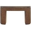 Meridian Furniture Astrid Brown Rubberwood Oak Veneer Console Table