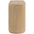Meridian Furniture Astrid Natural Rubberwood Oak Veneer Desk