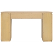 Meridian Furniture Astrid Natural Rubberwood Oak Veneer Console Table