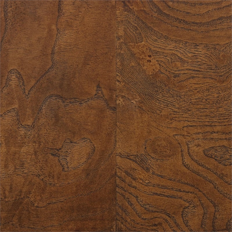 Meridian Furniture Giada Brown Oak And Ash Burl Veneer Chest