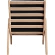Meridian Furniture Randal Black Vegan Leather Accent Chair