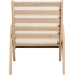 Meridian Furniture Randal Cream Vegan Leather Accent Chair