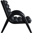 Meridian Furniture Randal Black Vegan Leather Accent Chair