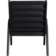 Meridian Furniture Randal Black Vegan Leather Accent Chair