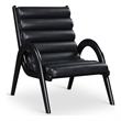 Meridian Furniture Randal Black Vegan Leather Accent Chair