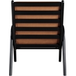 Meridian Furniture Randal Cognac Vegan Leather Accent Chair