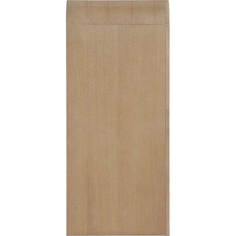 Meridian Furniture Giada Natural Oak And Ash Burl Veneer Chest