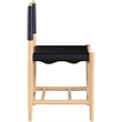 Meridian Furniture Rawlins Black Vegan Leather Dining Chair (Set of 2)