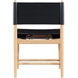 Meridian Furniture Rawlins Black Vegan Leather Dining Chair (Set of 2)