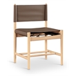 Meridian Furniture Rawlins Brown Vegan Leather Dining Chair (Set of 2)