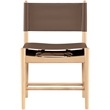 Meridian Furniture Rawlins Brown Vegan Leather Dining Chair (Set of 2)